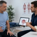 مشاوره فیزیوتراپی برای بی‌اختیاری ادرار و توانبخشی عضلات کف لگن